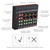 4 Channel Audio Mixer Portable Headphone Amp Lightweight Volume Adjustable Knob with 5V Power Interface Headphone Mixer for Guitar TV Mobile phone Recording Studio 4 Channel Stereo Headphone Amplifier