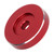 Record Adapter Aluminum Record Player Turntable Adapter RPM Gramophone Accessory Red