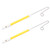 2Pcs Slide Whistle Toy Metal Sliding Flute Professional Musical Instrument for Kids Beginners