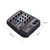 AI-4 Compact Mixing Console Digital Audio Mixer 4-Channel BT MP3 USB Input +48V Phantom Power for Music Recording DJ Network Live Broadcast Karaoke