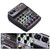 AI-4 Compact Mixing Console Digital Audio Mixer 4-Channel BT MP3 USB Input +48V Phantom Power for Music Recording DJ Network Live Broadcast Karaoke