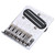 Silver Pattern with Roller Saddle TL Guitar Bridge Dual Rail Pickup Screws Wrench (#2)