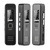 Digital Voice Recorder 32GB Voice Recording Device 32-1536KBPS for Lecture Meeting Interview Business Talk Audio Recorder with Playback, MP3 Music Player, Earphone, Password (TF Card Not Included)
