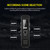 Digital Voice Recorder 32GB Voice Recording Device 32-1536KBPS for Lecture Meeting Interview Business Talk Audio Recorder with Playback, MP3 Music Player, Earphone, Password (TF Card Not Included)