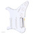 Electronic Guitar Pickguard 11‑Hole SSH Scratch Plate Backplate with Screws Pickup KitsWhite