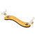 Violin Shoulder Rest Pad Wood Non Slip Height Adjustable Feet Instrument Accessory 1/2