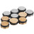 10Pcs Flute Plug Open Hole Metal Silicone Universal Fastener Wind Instrument Repair Parts