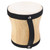 Hand Drum Kit Wood Sheepskin Top Professional Percussion Instrument Drum with Stick Black