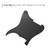 3 Ply Guitar Pickguard for American ST Electric Guitars DIY Custom Guard Plate Black