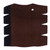 French Horn Hand Guard Leather Anti Slip Protector Handle Wrap Hand Pad Cover Instrument Accessory Brown