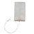 Guitar Pickup Metal Ultra Thin Instrument Accessory Replacement Part for Cigar Box Silver