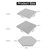 12 Pack-Studio Acoustic Foams Sound Absorption Proofing Panels High-density Wedge Tiles Isolation Treatment for Walls Ceiling 12*12*1in (Type 2)