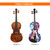 Full Size 4/4 Acoustic Violin Spruce Wood Top Maple Back & Scroll & Fingerboard with Carry Case Bow Rosin for Kids Students Beginners