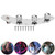 Electric Bass Control Plate Assembly Silver Guitar Musical Instrument Accessories