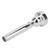 Trumpet Mouthpiece Silver Labor-Saving Beginner Musical Instrument Accessories 7C(Silver )