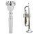 Trumpet Mouthpiece Silver Labor-Saving Beginner Musical Instrument Accessories 7C(Silver )