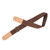 Ukulele Strap Cotton and Linen Adjustable Belt with Sliding Buckle End Button AccessoriesCoffee