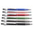 6Pcs Stylus Pens Compact Clip Design Capacitive Stylus Ballpoint Pen for Touch Screen