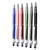 6Pcs Stylus Pens Compact Clip Design Capacitive Stylus Ballpoint Pen for Touch Screen