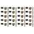 20Pcs Guitar Strap Button Set Metal Guitars Straps Lock Ukulele Accessories for Bass