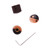 3Pcs Guitar Control Knob Fit Top Wood Set Kit Instrument Accessory for Replacement GD416