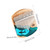 Hluru  Piano 21 Keys Beech Wood Thumb Finger Piano Portable Musical Instrument Blue Ocean Whale Pattern for Kids Adults Beginners with Tuning Hammer Songbook