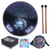 Tongue Drum Metal Pan Tank Handpan 5.5in Percussion Instrument Portable Set Kit with MalletStar Sky Blue