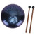 Tongue Drum Metal Pan Tank Handpan 5.5in Percussion Instrument Portable Set Kit with MalletStar Sky Blue