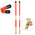 Drum Sticks Set 1 Pair Retractable Drum Wire Brushes Drum Stick Brush 1 Pair 19-Rod Bamboo Drum Brushes Sticks 1 Pair 5A Classic Maple Wood Drumsticks 12pcs Mute Pads for Jazz Folk Acoustic Music Lover