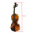 4/4 Full Size Acoustic EQ Electric Violin Fiddle Kit Solid Wood Spruce Face Board with Bow Hard Case Shoulder Rest Audio Cable Extra Strings Clean Cloth  Sunset