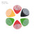 Guitar Paddles & Anti-slip Sticker Set 10pcs Guitar Picks & 10pcs Anti-skid Stickers Celluloid Picks Anti-slip Tapes