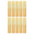 10PCS Tenor Saxophone Reed B Flat Natural Odorless Non Toxic Uncut Saxophone Accessories for Musician