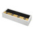 Guitar Amp Key Hanger Wall Mounting Jack Rack Includes 4 Plug Keychains 1 Wall Mounting Base(White )