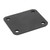 Electric Guitar Neck Plate Square Metal Back Mounting 4 Holes with Screws Bass Parts Black