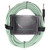 Musical Instrument Cable Braided Shield NickelPlated Plug Guitar Bass Connection Cord 10 Meter(Green )