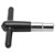 Drum T Shaped Wrench Tuning Key Silicone Handle Music Instrument Accessories DT‑08Black