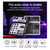 Portable 4 Channels BT Audio Sound Mixer Multifunctional Mixing DJ Console USB 16 DSP Effects Mixer