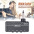 VITOOS ROCK Guitar Headphone Amplifier Amp 1/4 Inch Plug 3.5mm Headphone Jack & Aux In with Gain Tone Volume Contorls Built-in Rechargeable Battery