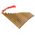 Pan Flute 15 Pipes G Key Chinese Traditional Musical Instrument Panpipes Woodwind InstrumentLeft Hand
