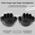 2Pcs Piano Hand Shape Corrector Hand Strengthener Posture Correction Tool Piano Accessories Built-in Sound Source with Speaker Silicone Button Anti-slip Hand Exerciser Trainer