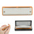 Blues Harmonica 10‑Hole Mouthorgan B Key Portable Beginner Gift High Gloss Waterproof(Orange )