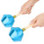 2Pcs Sand Hammer Instrument Percussion Shaker Orff Preschool Children's Perform Musical ToyBlue
