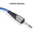 1/4 Inch Audio Instrument Cable 10ft Noise Reduction Dual Straight Interface 6.35mm Mono Waterproof Guitar Cable Compression Resistant Professional Audio Interconnect Cord for Electric Guitar Keyboard Mixer Amplifier