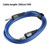 1/4 Inch Audio Instrument Cable 10ft Noise Reduction Dual Straight Interface 6.35mm Mono Waterproof Guitar Cable Compression Resistant Professional Audio Interconnect Cord for Electric Guitar Keyboard Mixer Amplifier