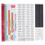 Piano Key Sticker Transparent Notation Paster 88 61 54 49 37 Keys Staff SelfAdhesive