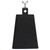 Percussion 6inch Metal Black Cowbell Drum Accessories with Stick