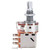Guitar Control Pot Tone Potentiometer Electric Guitar Bass Push Pull 18mm Shaft Length a500kSilver