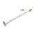 White Pocket Sax Portable Mini Saxophone Key of C Little Plastic Saxophone with Carrying Bag Woodwind Instrument