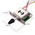Electric Guitar Wiring Harness Kit Replacement with 1 Volume 2 Tone 1 Jack 500K 5-Way Toggle Switch for Stratocaster Guitar