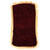 Pleuche Anti dust Decorated Keyboard Cover for 61/88 Key Electronic Piano (Burgundy 61Key)